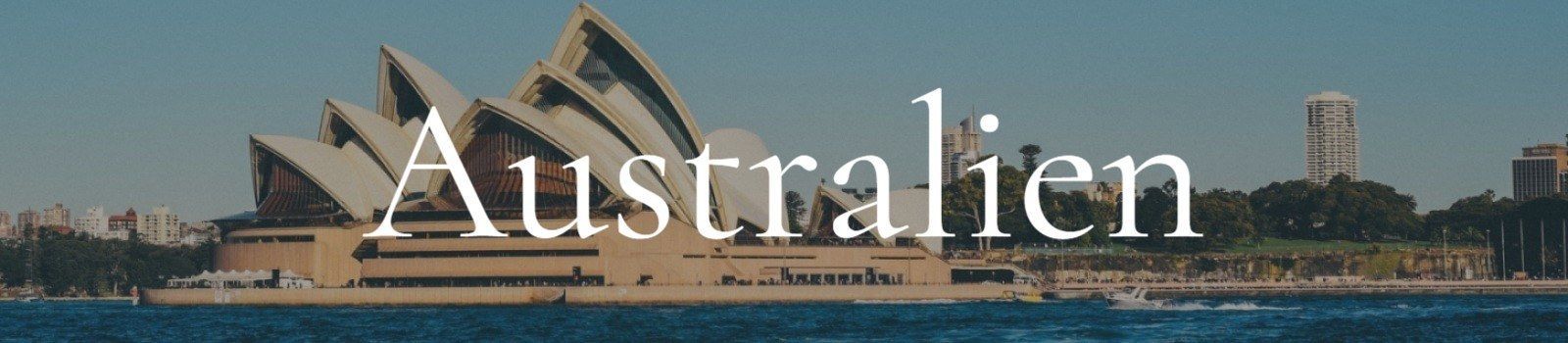Australien Titelbild, Opera House, Sydney